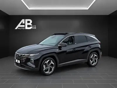 Hyundai Tucson 1.6 TGDI 48V — SUV hybride léger, 4WD performant et économe — Seitenansicht