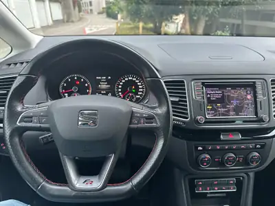 SEAT Alhambra 1.4 TSI — Monospace 7 places, DSG automatique, entretien récent — dashboard