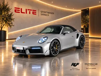 Porsche 911 Turbo S Cabriolet PDK — 650 ch, première main, kilométrage record — Seitenansicht