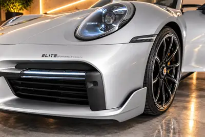 Porsche 911 Turbo S Cabriolet PDK — 650 ch, première main, kilométrage record — Heckansicht