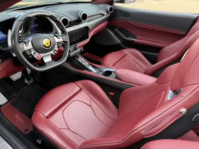 Ferrari Portofino 3.9 V8 T — Spider 600 ch, 47 500 km, livrée Grigio Silverstone — Thumbnail 11