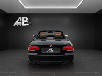 BMW 335i M-Sportpaket Cabriolet — Roadster sportif 306 ch, frais ab MFK — Innenraum