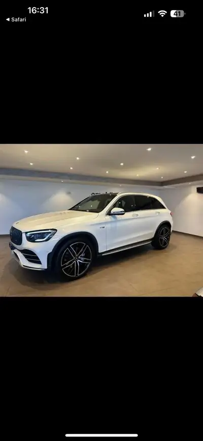 Mercedes-Benz GLC 43 AMG 4MATIC — SUV haute performance, 390 ch et 113'000 km — rear view