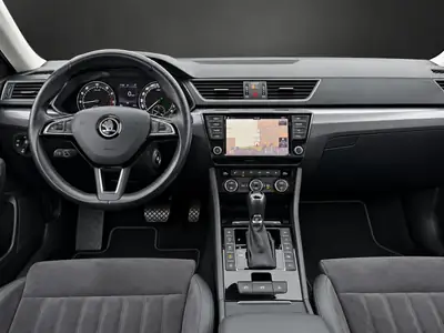 Skoda Superb Limousine 2.0 TDi 190 PS — Berline premium à consommation maîtrisée, sans accident — Thumbnail 11