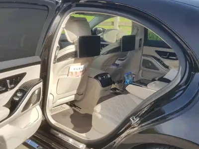 Mercedes-Benz S 350 d AMG Line 4matic — Berline de prestige, 286 ch diesel, sans sinistre — rear view