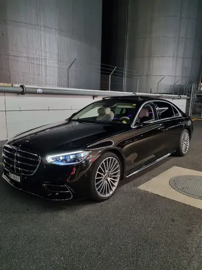 Mercedes-Benz S 350 d AMG Line 4matic — Berline de prestige, 286 ch diesel, sans sinistre — exterior view