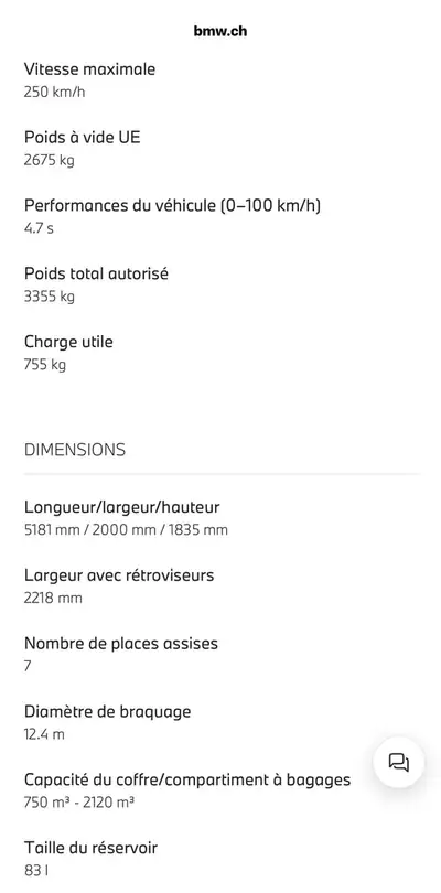 BMW X7 xDrive 48V M60i — SUV 7 places premium, 530 ch et technologie hybride — Thumbnail 13