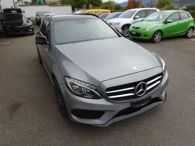 Mercedes-Benz C 250 BlueTEC AMG Line 4Matic — Break diesel performant, 4x4 intégral — interni