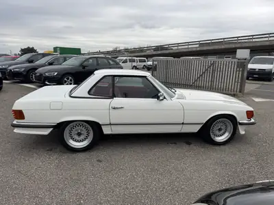 Mercedes-Benz SL 350 Cabrio 1972 — Légende des routes, édition Raritäten RR Rallye 62 — Miniature 8