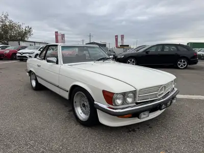 Mercedes-Benz SL 350 Cabrio 1972 — Légende des routes, édition Raritäten RR Rallye 62 — Miniature 9