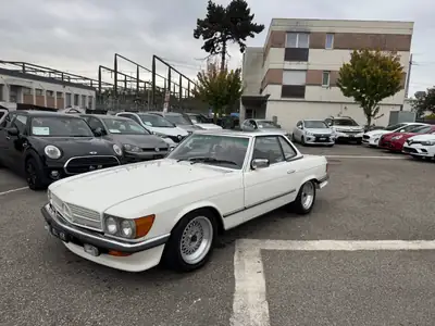 Mercedes-Benz SL 350 Cabrio 1972 — Légende des routes, édition Raritäten RR Rallye 62 — Miniature 10