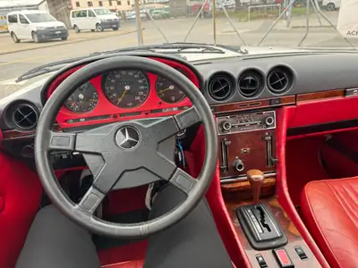 Mercedes-Benz SL 350 Cabrio 1972 — Légende des routes, édition Raritäten RR Rallye 62 — Miniature 20