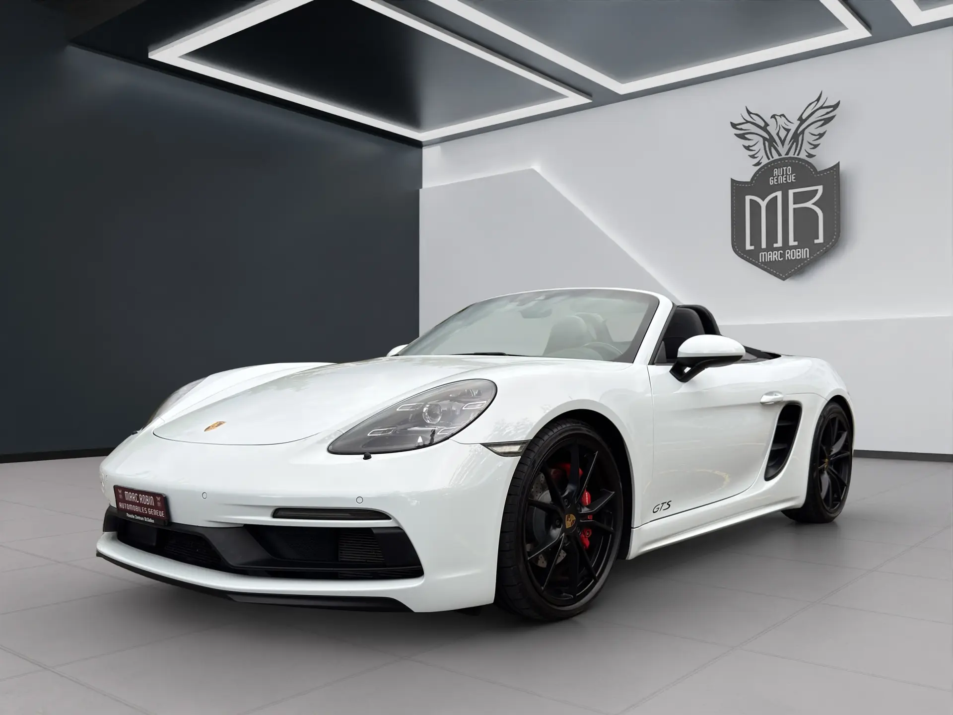 Porsche 718 Boxster GTS — Cabriolet sport turbo 365 ch, très bas kilométrage