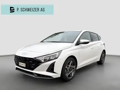 Hyundai i20 1.0 T-GDi Vertex DCT — Citadine dynamique, quasi neuve, équipée premium — exterior view