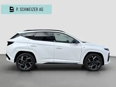 Hyundai Tucson 1.6 TGDI HEV N-Line 4WD — Hybride essence performant, à peine rodé — dashboard