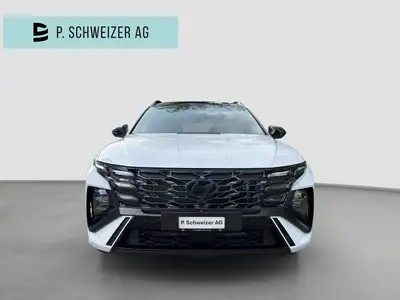 Hyundai Tucson 1.6 TGDI HEV N-Line 4WD — Hybride essence performant, à peine rodé — Thumbnail 7