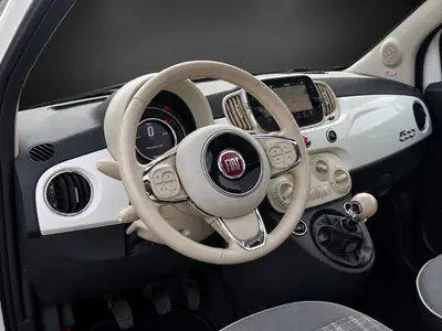 Fiat 500 0.9 TwinAir Turbo Lounge — Citadine urbaine stylée, entretien à jour — Thumbnail 9