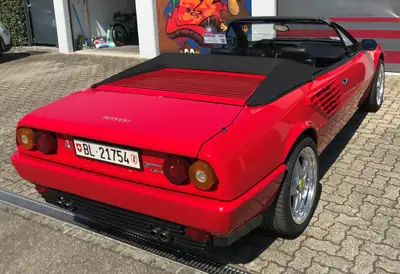 Ferrari Mondial 3.2 Cabriolet Quattrovalvole — Icône italienne décapotable, 255 ch purs — fianco