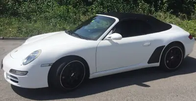 Porsche 911 Cabrio Carrera 2005 — Icône décapotable, 325 ch de pure sportivité — Heckansicht