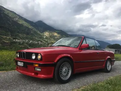 BMW 320i Cabrio 1989 — Cabriolet classique M-Technic, sans accident — Miniatur 16
