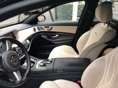 Mercedes-Benz S 63 AMG L 4Matic — Berline de luxe sportive, 585 ch et seulement 38'000 km — Innenraum
