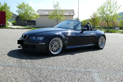 BMW Z3 M Roadster 1997 — Légende sportive cabriolet, 321 ch purs — Außenansicht
