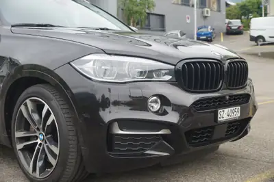 BMW X6 M50d Steptronic — SUV coupé diesel premium, 381 ch et transmission intégrale — Außenansicht