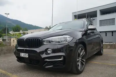 BMW X6 M50d Steptronic — SUV coupé diesel premium, 381 ch et transmission intégrale — Seitenansicht