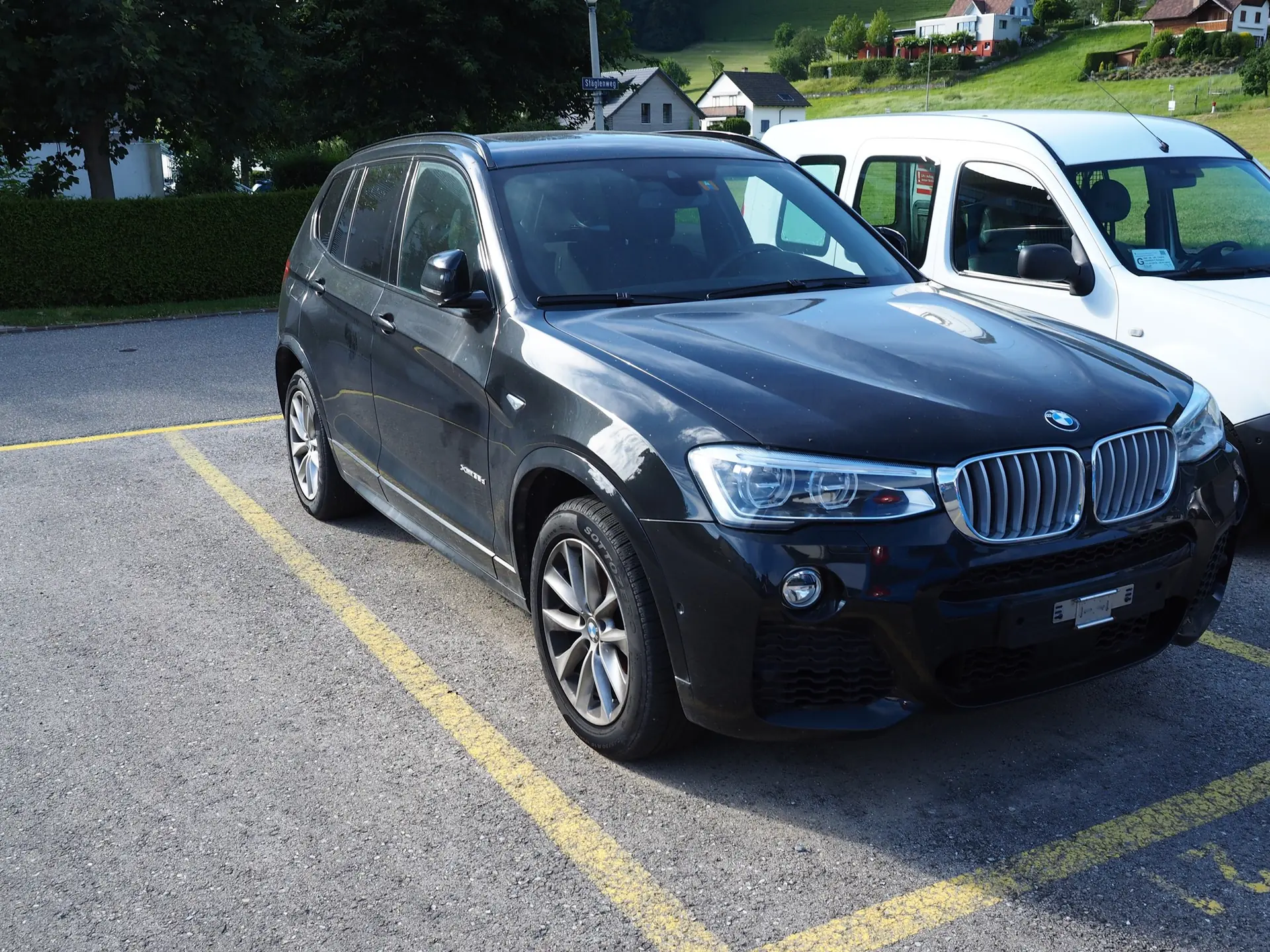 BMW X3 xDrive 35d M Sport — Diesel performant, 11'000 km seulement — Außenansicht