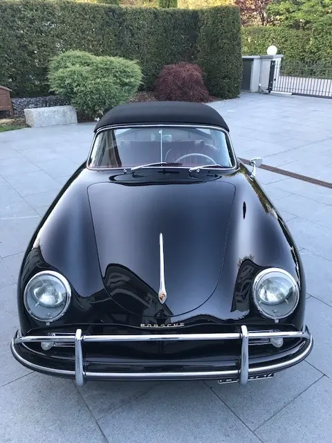 Porsche 356 A Cabriolet 1600 S 1959 — Légende restaurée, matching numbers et certificat d'authenticité — Außenansicht