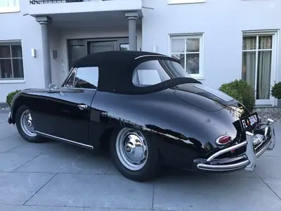 Porsche 356 A Cabriolet 1600 S 1959 — Légende restaurée, matching numbers et certificat d'authenticité — Armaturenbrett