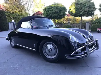 Porsche 356 A Cabriolet 1600 S 1959 — Légende restaurée, matching numbers et certificat d'authenticité — Detail