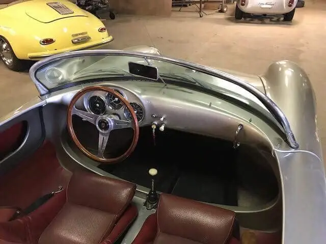 Porsche 550 Replica Beck — Légendaire cabriolet sport, prêt pour l'importation oldtimer — vista esterna