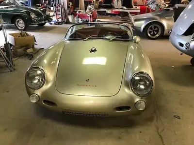 Porsche 550 Replica Beck — Légendaire cabriolet sport, prêt pour l'importation oldtimer — interni