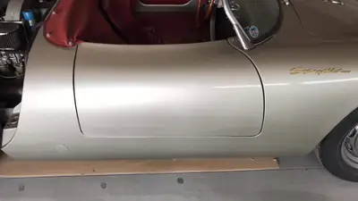 Porsche 550 Replica Beck — Légendaire cabriolet sport, prêt pour l'importation oldtimer — dettaglio
