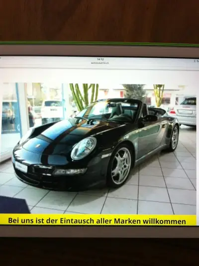 Porsche 911 Cabrio Carrera 4S — Roadster de prestige, 355 ch tous-terrains — détail