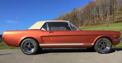 Ford Mustang V8 K Code 289cui GT Coupe 1966 — Légende américaine authentique — Außenansicht
