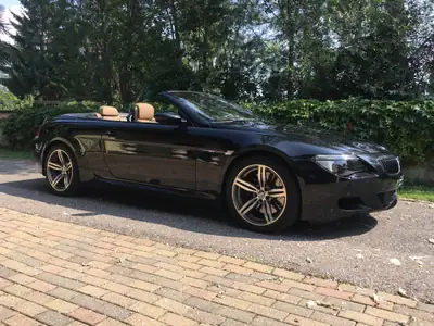 BMW M6 Cabrio V10 — Roadster haute performance, 21'430 km seulement — côté