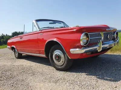 Chrysler Valiant 1965 — Cabriolet de légende avec immatriculation Vétéran — détail