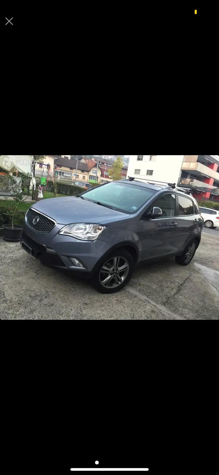 SsangYong Korando 2.0 XVT — SUV compact robuste, faible kilométrage et 5 places — vue extérieure