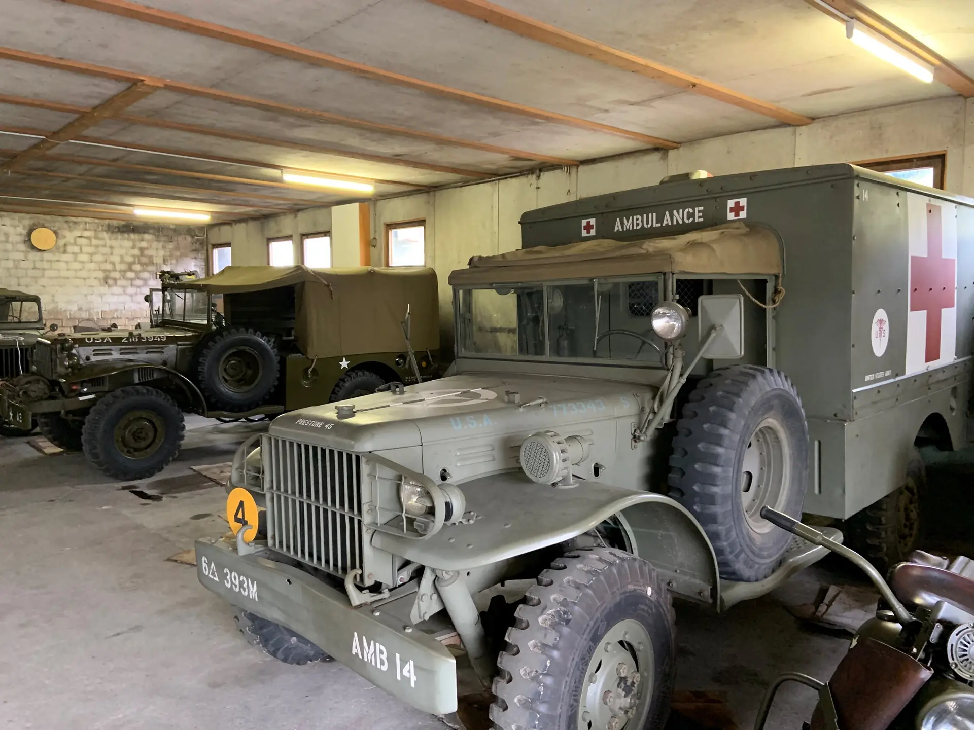 Dodge WC KD-64 1944 — Véhicule militaire de collection d'exception, sans accident