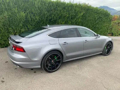Audi A7 Sportback 3.0 TDI S-tronic — Berline sportive diesel, entretien Audi complet — Seitenansicht