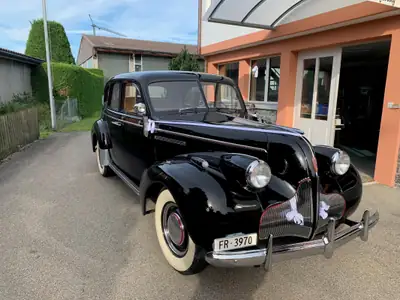 Buick Special Series 40 Eight 1939 — Berline de prestige américaine, état impeccable — arrière