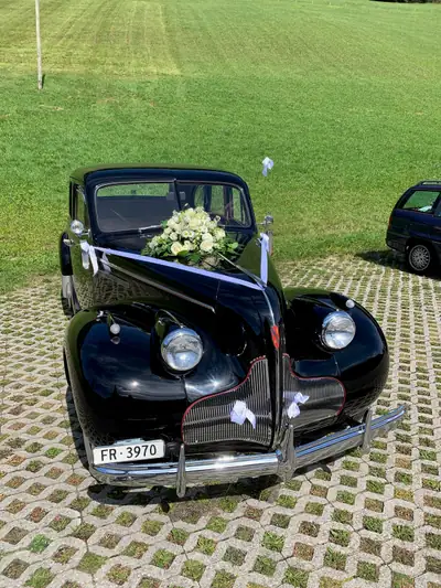 Buick Special Series 40 Eight 1939 — Berline de prestige américaine, état impeccable — tableau de bord