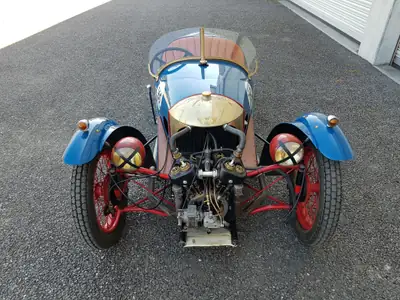 Morgan Threewheeler Supersports 1931 — Légendaire britannique, moteur JAP, fraîchement révisé — arrière