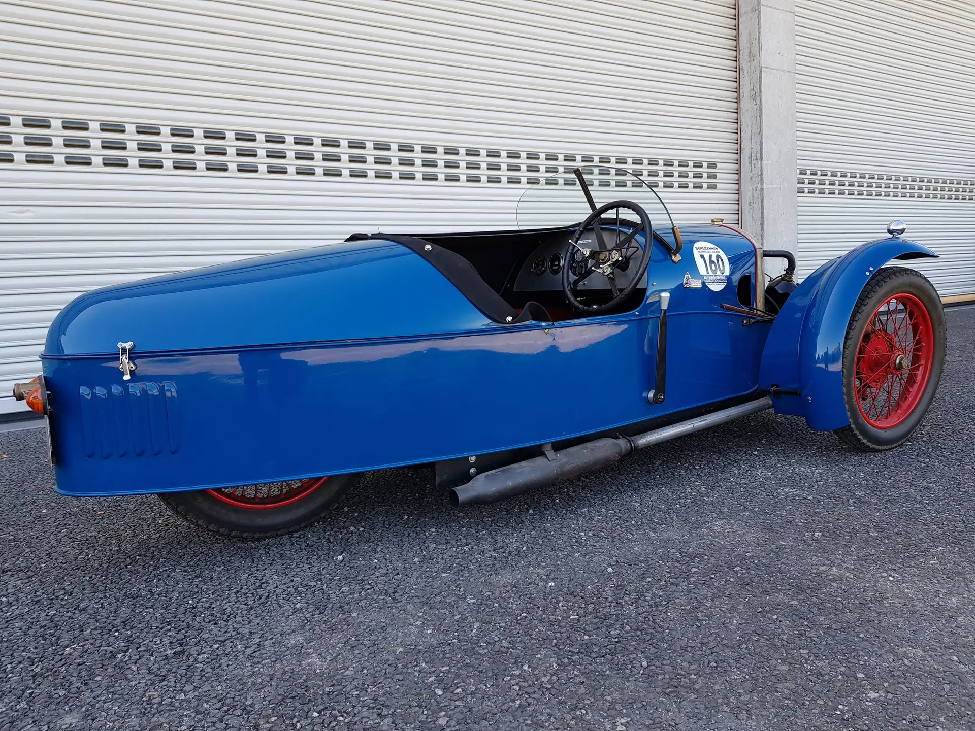 Morgan Threewheeler Supersports 1931 — Légendaire britannique, moteur JAP, fraîchement révisé — vue extérieure