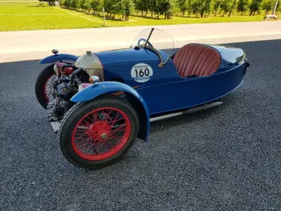 Morgan Threewheeler Supersports 1931 — Légendaire britannique, moteur JAP, fraîchement révisé — tableau de bord