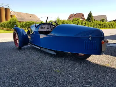 Morgan Threewheeler Supersports 1931 — Légendaire britannique, moteur JAP, fraîchement révisé — Miniature 16