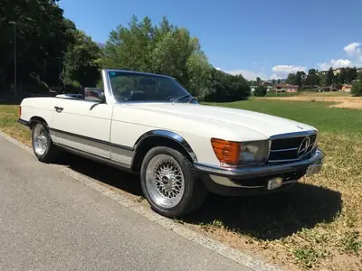 Mercedes-Benz 280 SEL 1981 — Cabriolet classique, 185 ch et design intemporel — Armaturenbrett