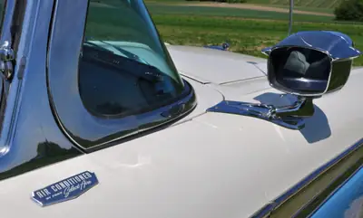 Ford Fairlane 500 Retractable Skyliner 1957 — Cabriolet légendaire, toit rétractable unique — Miniatur 10